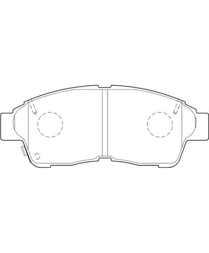 Valeo Колодки дисковые