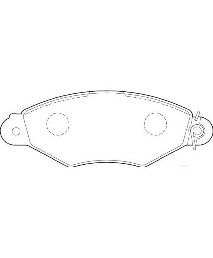 Valeo Колодки дисковые