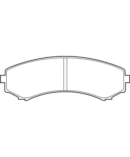 Valeo Колодки дисковые