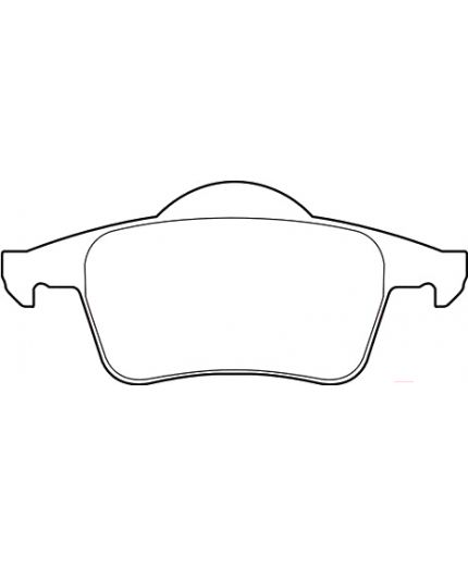 Valeo Колодки дисковые