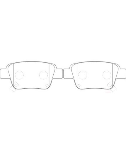 NiBK Колодки дисковые Фото 2