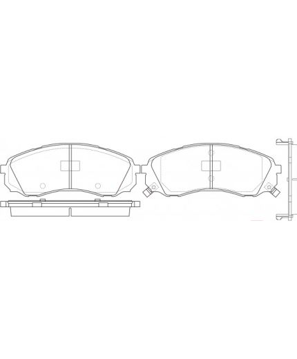 NiBK Колодки дисковые Фото 2