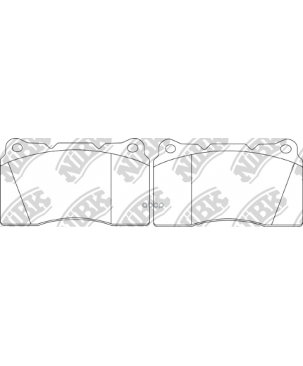 NiBK Колодки дисковые Фото 4
