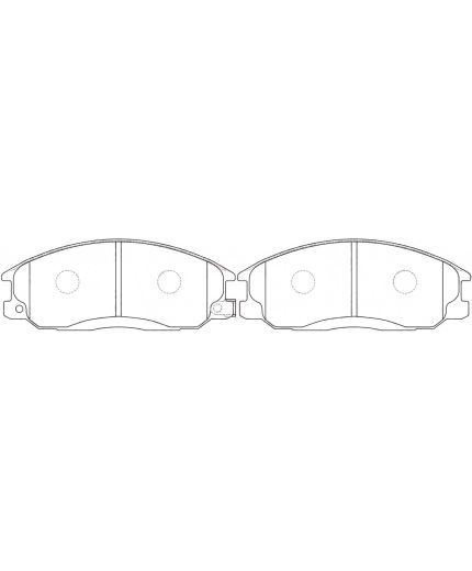 NiBK Колодки дисковые Фото 2