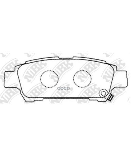 NiBK Колодки дисковые Фото 2
