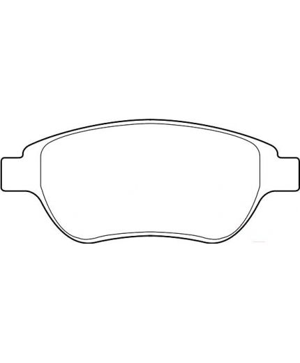 Valeo Колодки дисковые передние Фото 2