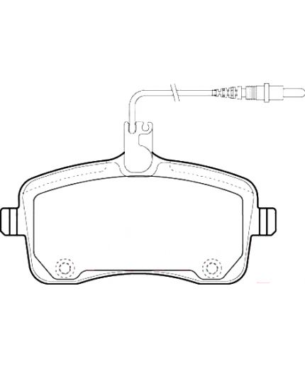 Valeo Колодки дисковые