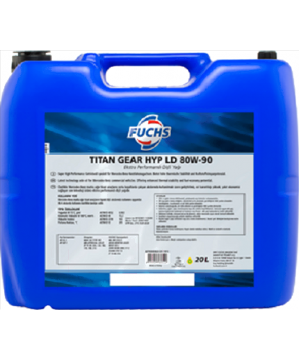 Трансмиссионное масло FUCHS TITAN GEAR HYP LD 80w-90 20л