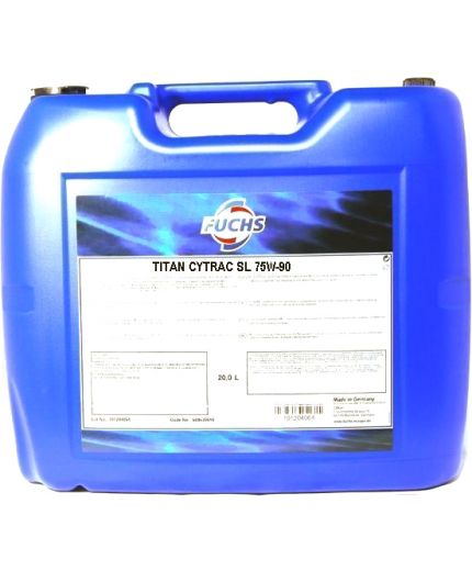 Трансмиссионное масло FUCHS TITAN CYTRAC MB SYNTH 75W-90 20л Фото 2
