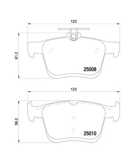 BREMBO Колодки дисковые Фото 2