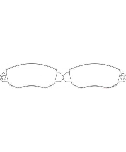 NiBK Колодки дисковые