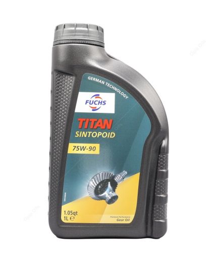 Трансмиссионное масло FUCHS TITAN SINTOPOID 75W-90 API GL-5 1л Фото 2