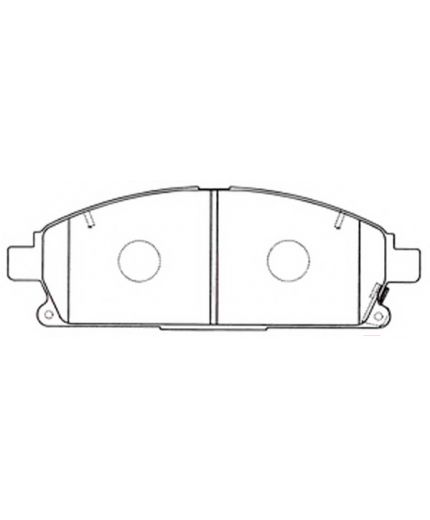 Akebono Колодки дисковые