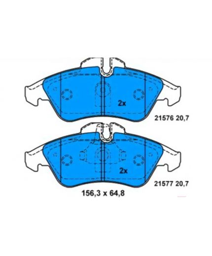 ATE Колодки дисковые передние Фото 9