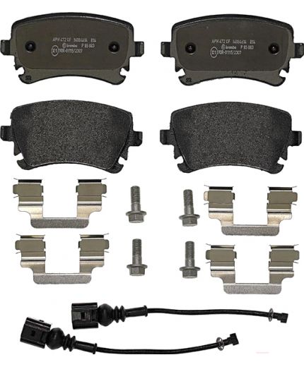 BREMBO Колодки дисковые задние