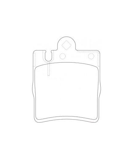 NiBK Колодки дисковые