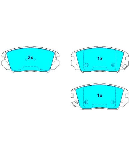 ATE Колодки дисковые передние Фото 2