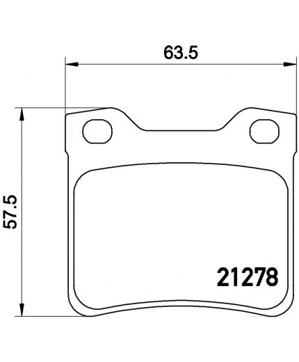 BREMBO Колодки дисковые Фото 2