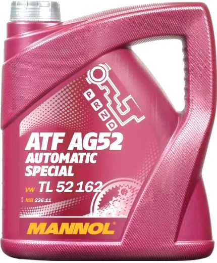 Трансмиссионное масло MANNOL ATF AG52 Automatic Special (VW, Audi) 4л