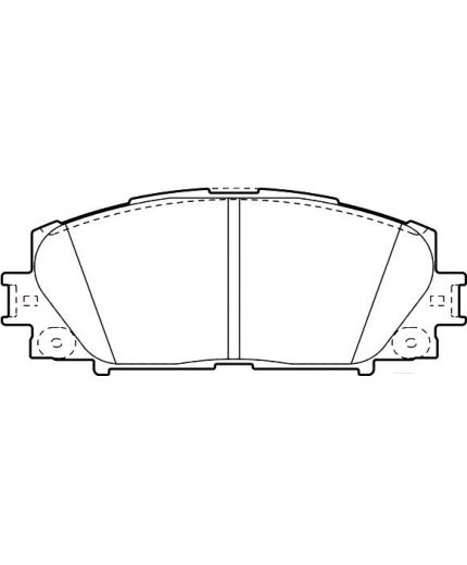 Valeo Колодки дисковые