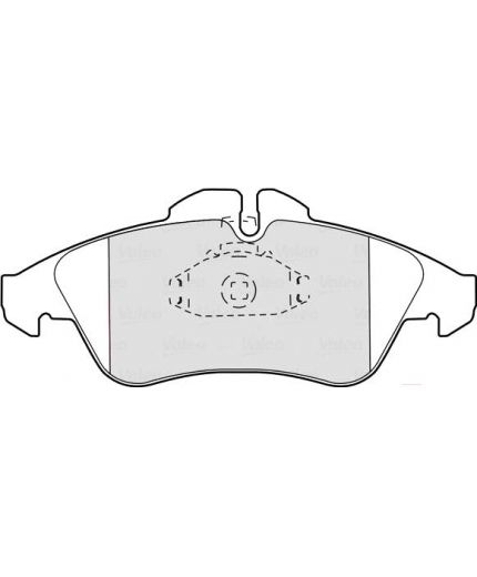 Valeo Колодки дисковые передние Фото 2