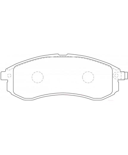 NiBK Колодки дисковые