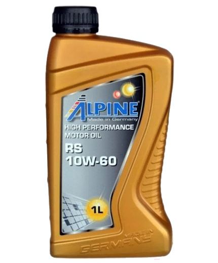 Моторное масло ALPINE RS 10W-60 1л