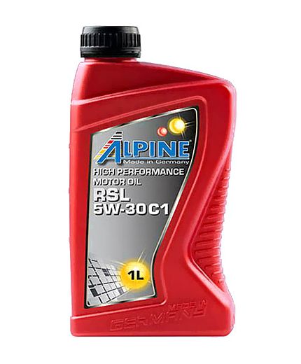 Моторное масло ALPINE RSL 5W-30 C1 1л Фото 2