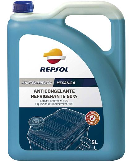 Антифриз Repsol Anticongelante Refrigerante MQ 50% 5л