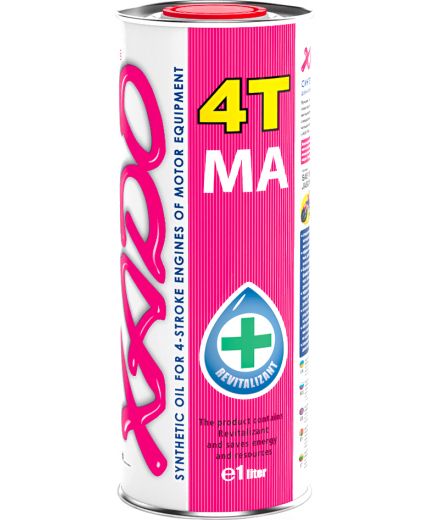 Моторное масло XADO Atomic OIL 4T MA 10W-60 1л
