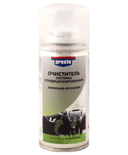 PRESTO Очиститель системы кондиционирования "лимон" 150мл Фото 4