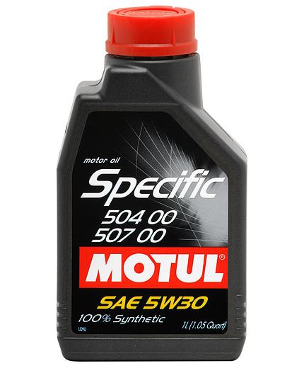 Моторное масло MOTUL Specific 504.00 -507.00 5W-30 VW 1л (ЗАМЕНА 101474) Фото 2