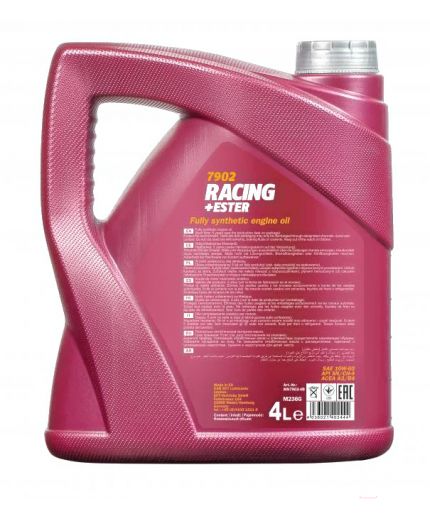 Моторное масло MANNOL Racing+Ester 7902 10W-60 4л Фото 2