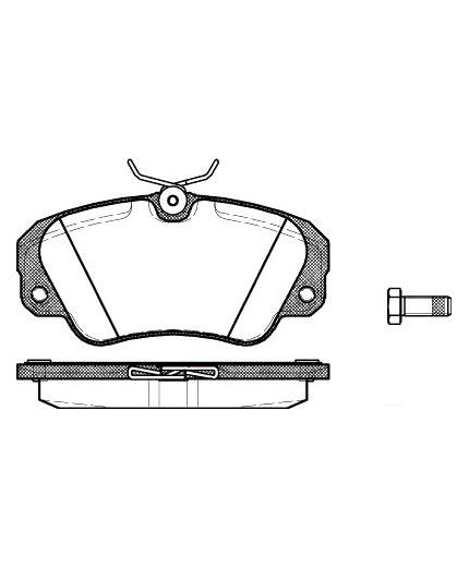REMSA Колодки дисковые Фото 3