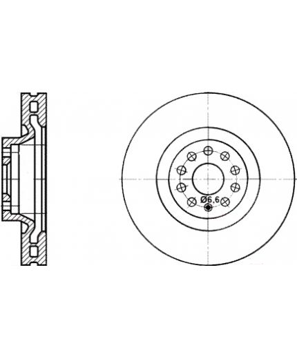 ATE Тормозной диск Фото 2