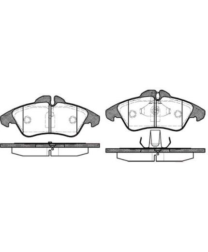 REMSA Колодки дисковые Фото 3