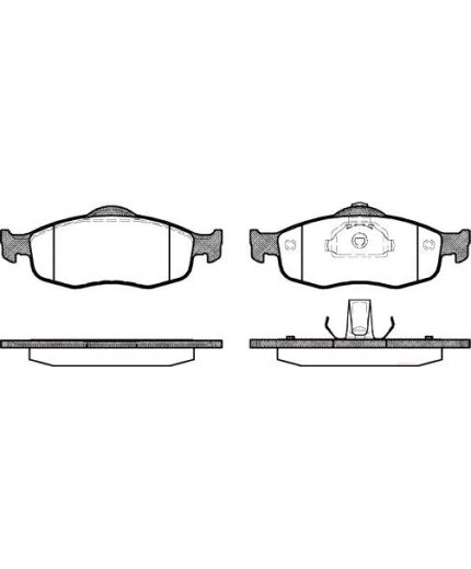 REMSA Колодки дисковые Фото 3