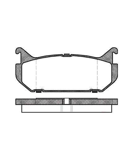 REMSA Колодки дисковые Фото 3