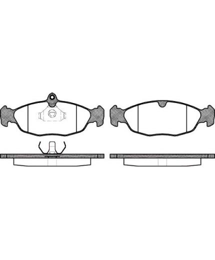 REMSA Колодки дисковые Фото 3