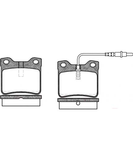 REMSA Колодки дисковые Фото 3
