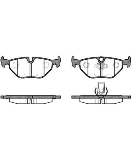 REMSA Колодки дисковые Фото 3