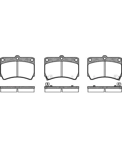 REMSA Колодки дисковые Фото 3