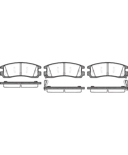 REMSA Колодки дисковые Фото 3