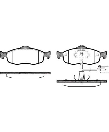 REMSA Колодки дисковые Фото 3