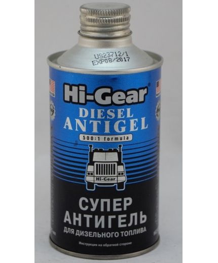 HI-GEAR Суперантигель для дизтоплива 325 мл Фото 4