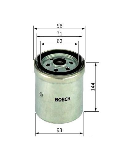 BOSCH Фильтр топливный