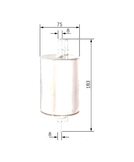 BOSCH Фильтр топливный