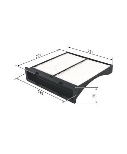 BOSCH Фильтр салонный Фото 4