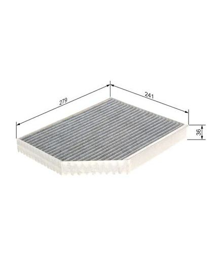 BOSCH Фильтр салонный Фото 3