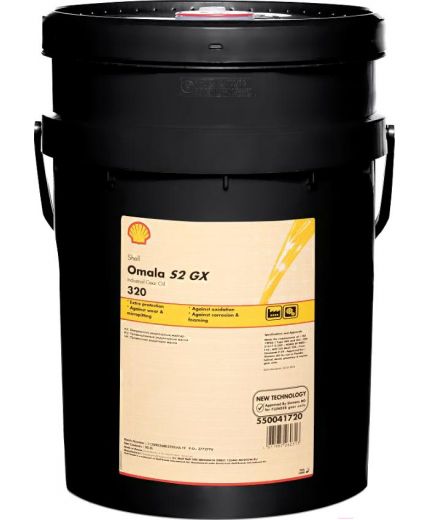 SHELL Редукторное масло Omala S2 GX 320 20л